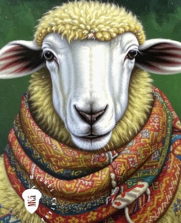 Палантин Унисекс TQ.W220_CHECK/BLANC.RUG